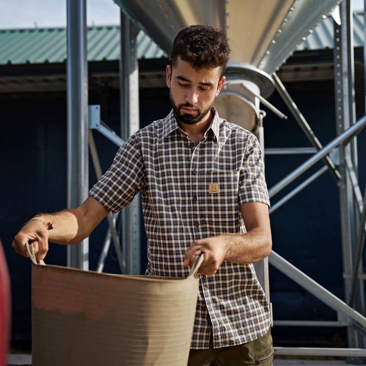 Harkila Fjell S/S Shirt - On Model Harkila Fjell S/S Shirt - On Model