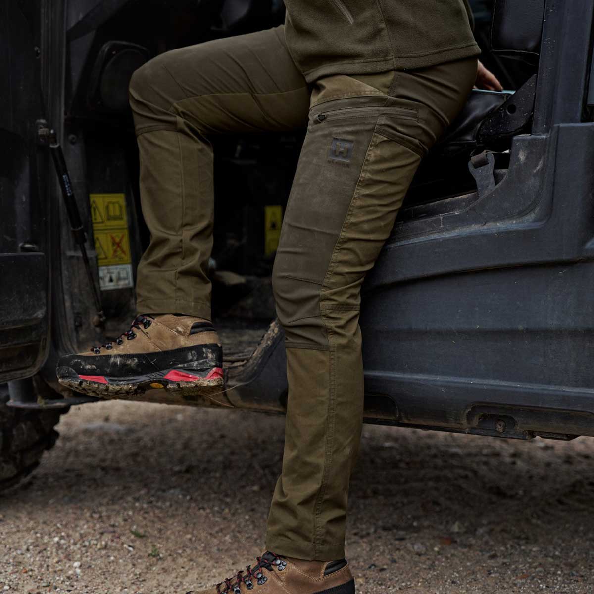 Harkila Fjell Womens Trousers - On Model Harkila Fjell Womens Trousers - On Model