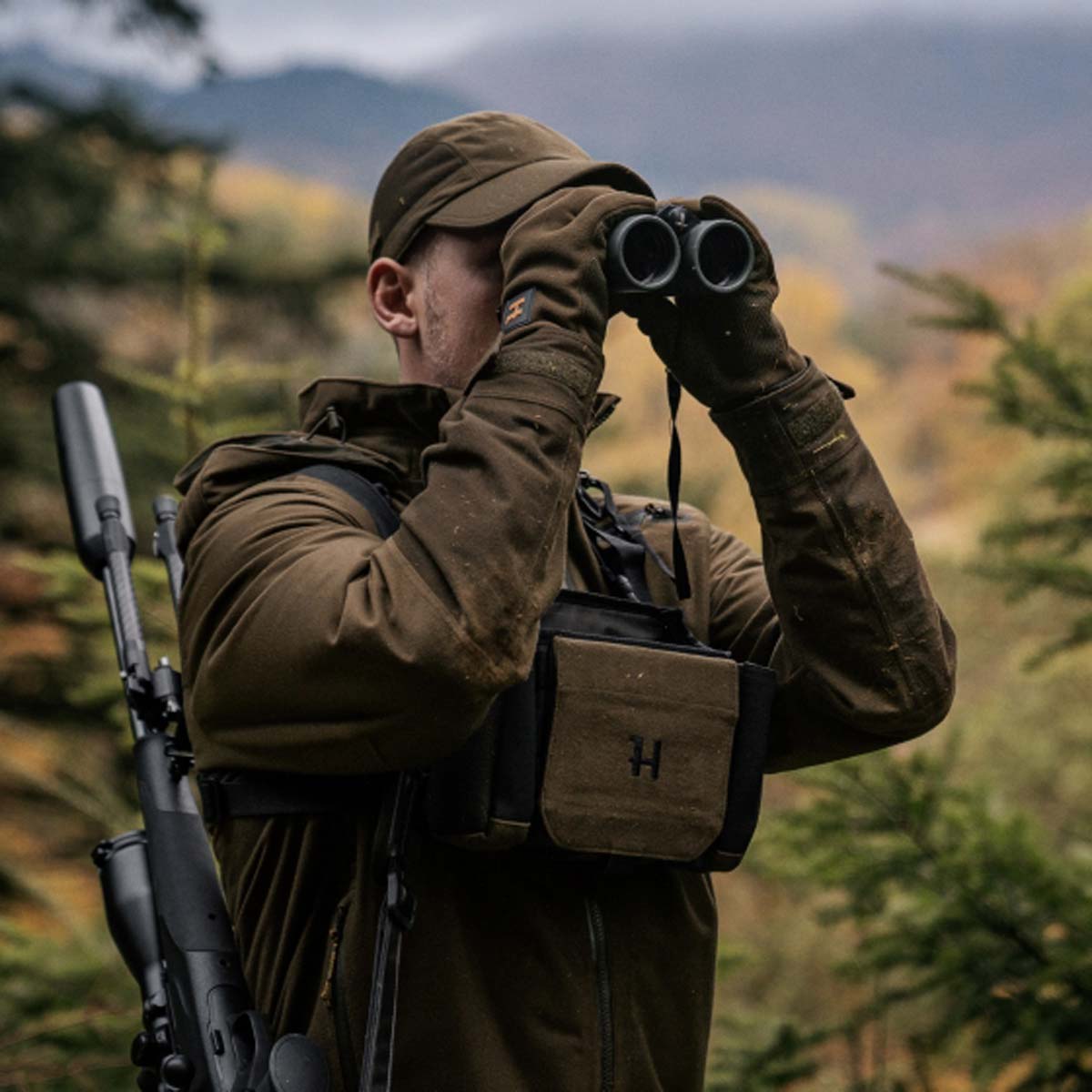 Harkila Forest Hunter GTX Jacket - On Model Harkila Forest Hunter GTX Jacket - On Model