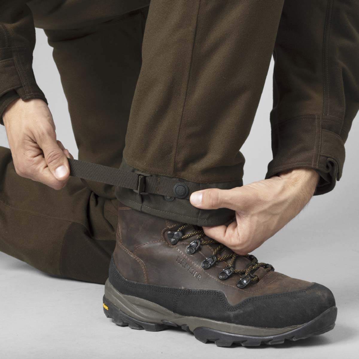 Harkila Forest Hunter GTX Trousers - Leg Cuff Detail Harkila Forest Hunter GTX Trousers - Leg Cuff Detail