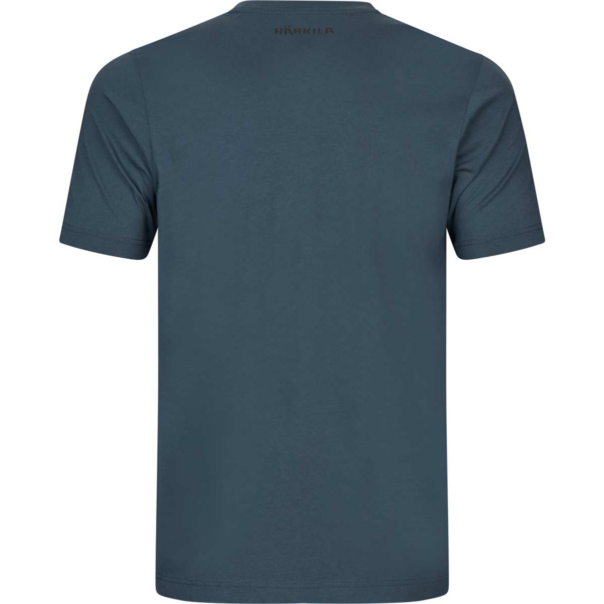 Harkila H-Logo Short-sleeved T-Shirt - Sea Blue - Rear Harkila H-Logo Short-sleeved T-Shirt - Sea Blue - Rear