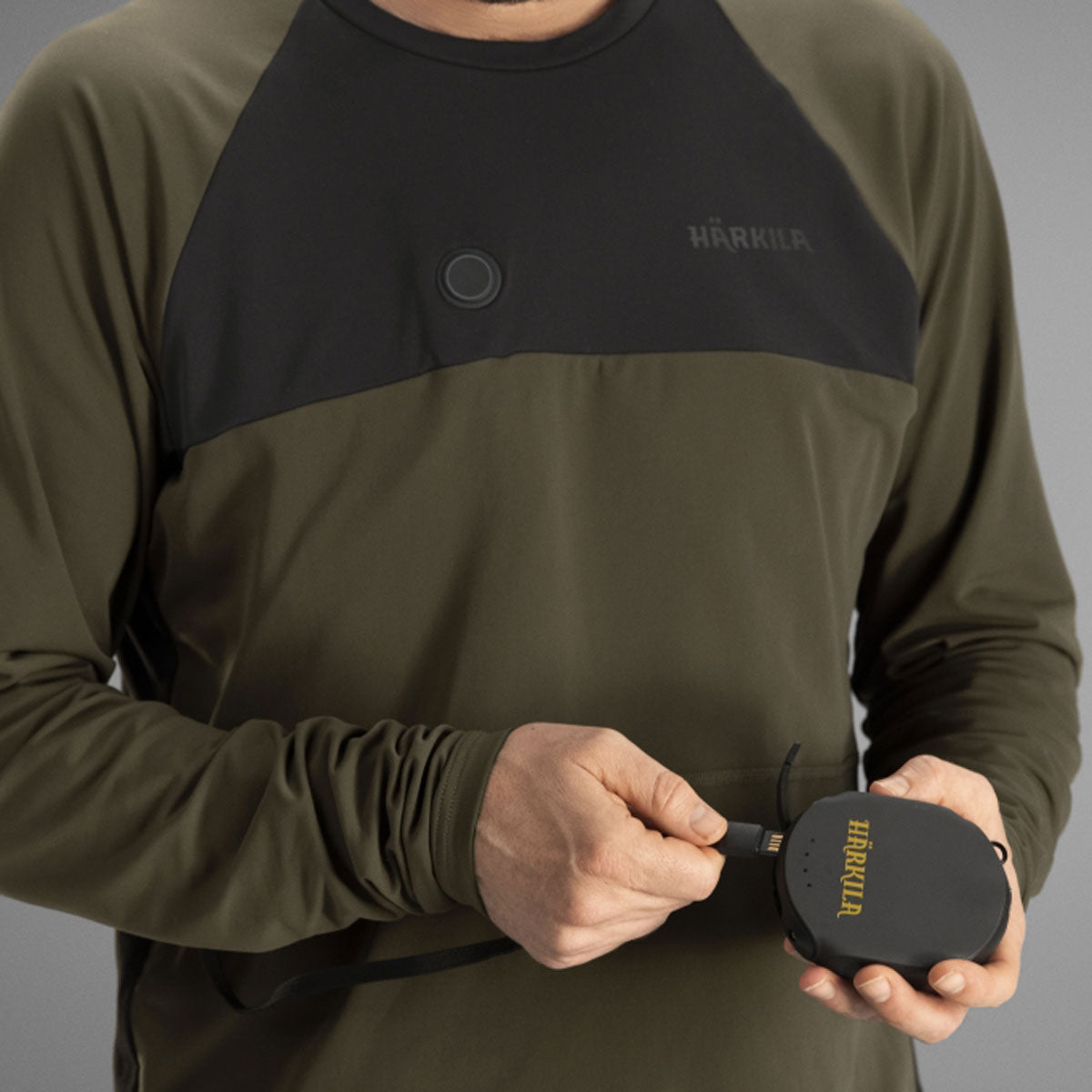 Harkila Heat Long Sleeve T-Shirt - powerbank Harkila Heat Long Sleeve T-Shirt - powerbank