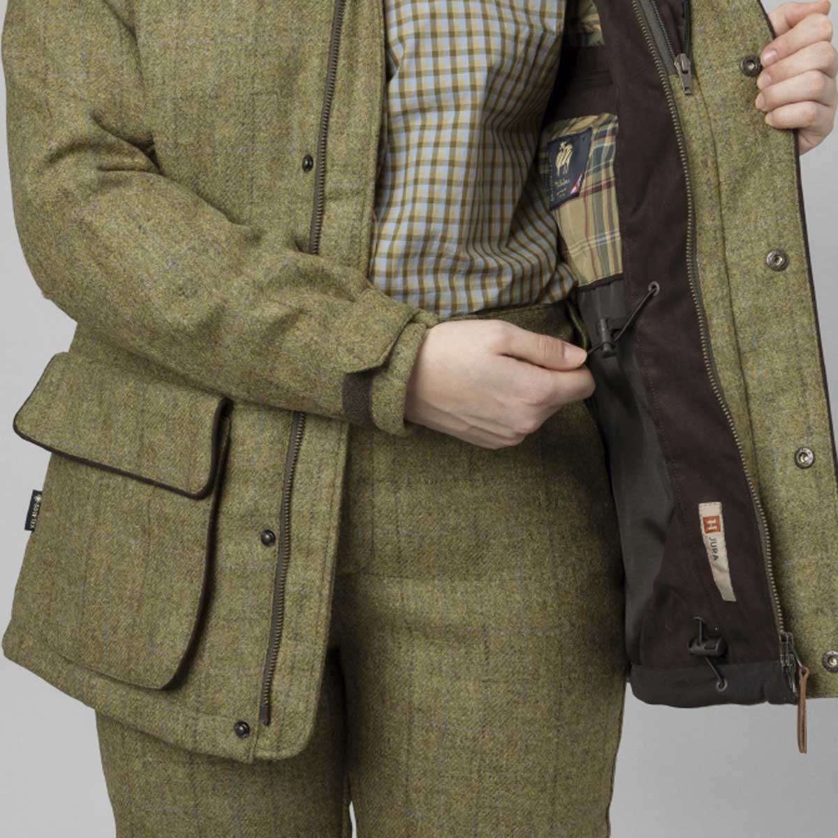 Harkila Jura Women's GTX Jacket - Inside Detail Harkila Jura Women's GTX Jacket - Inside Detail