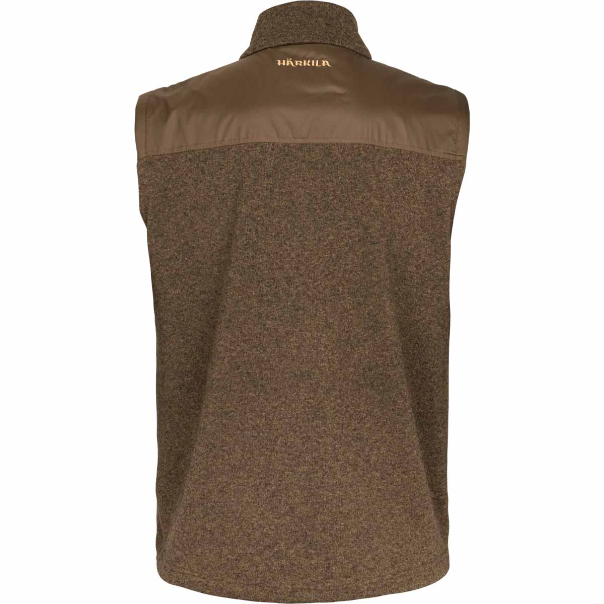 Harkila Kalix Fleece Waistcoat - Dark Earth - Rear Harkila Kalix Fleece Waistcoat - Dark Earth - Rear