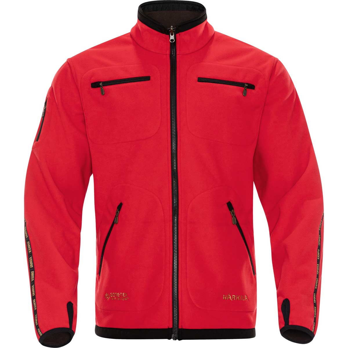 Harkila Kamko Reversible Fleece - Brown/Red - Red Face Harkila Kamko Reversible Fleece - Brown/Red - Red Face