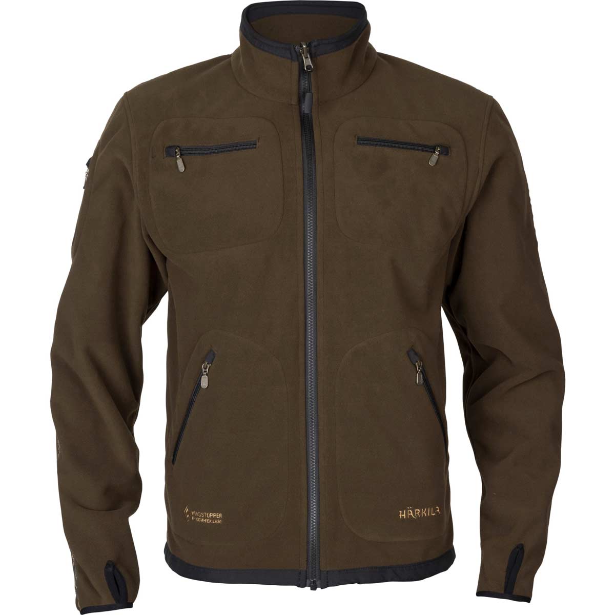 Harkila Kamko Reversible Fleece - Green/Bordeaux - Green Face Harkila Kamko Reversible Fleece - Green/Bordeaux - Green Face