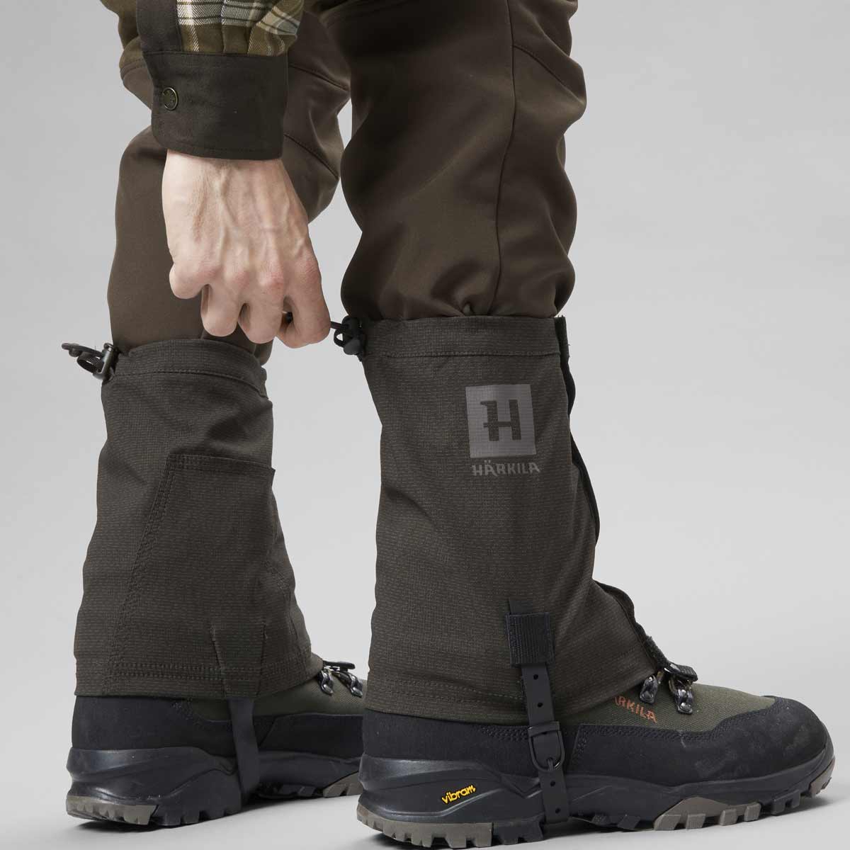 Harkila Ledge Gaiters for boots - On Model Harkila Ledge Gaiters for boots - On Model