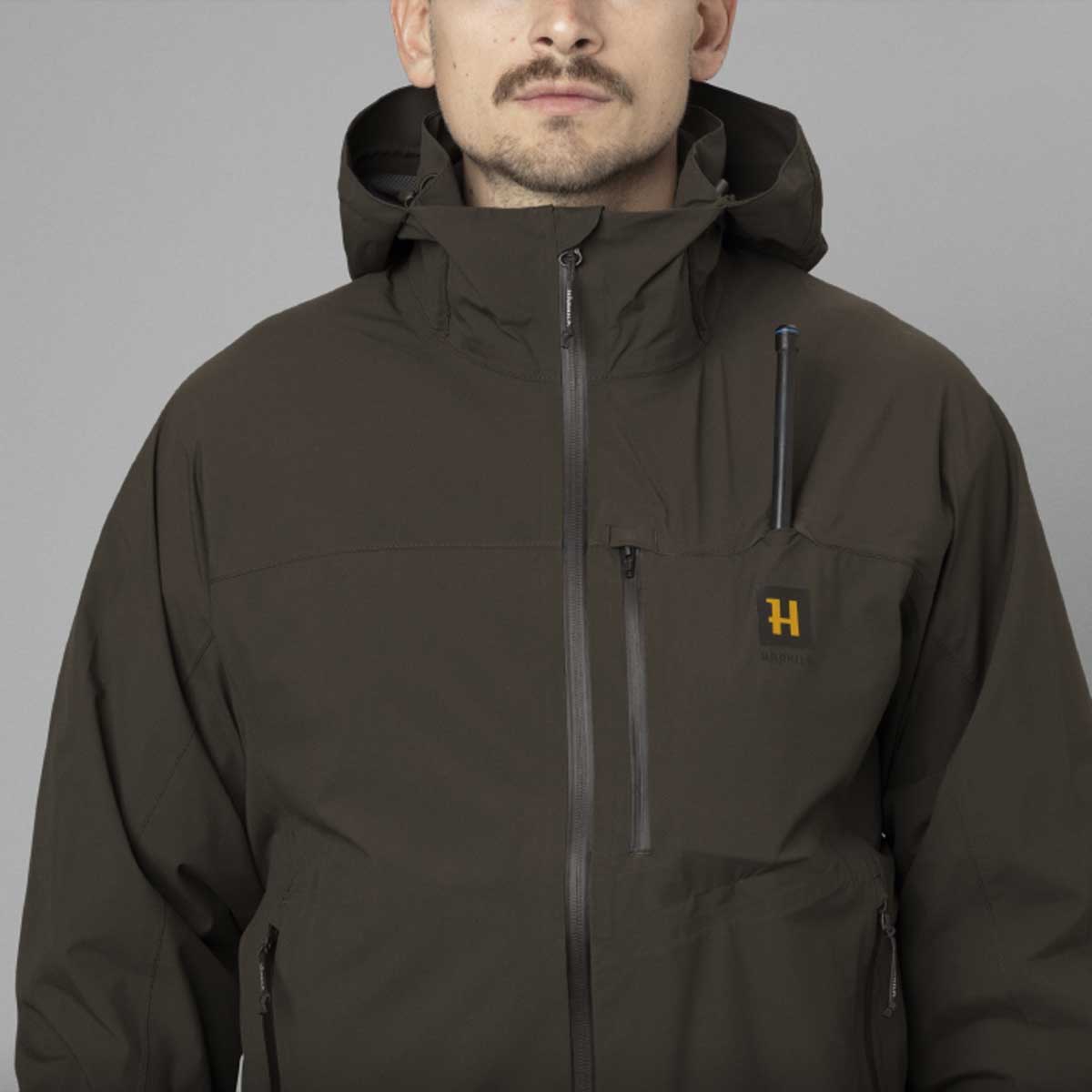 Harkila Logmar HWS Packable Jacket - Front Detail Harkila Logmar HWS Packable Jacket - Front Detail