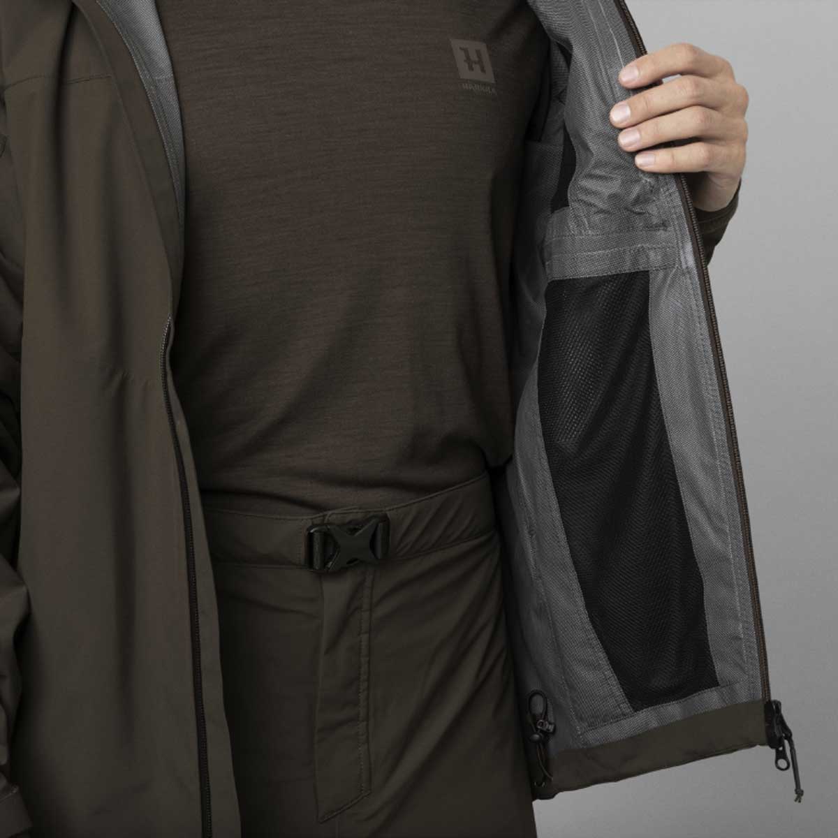 Harkila Logmar HWS Packable Jacket - Inner Detail Harkila Logmar HWS Packable Jacket - Inner Detail
