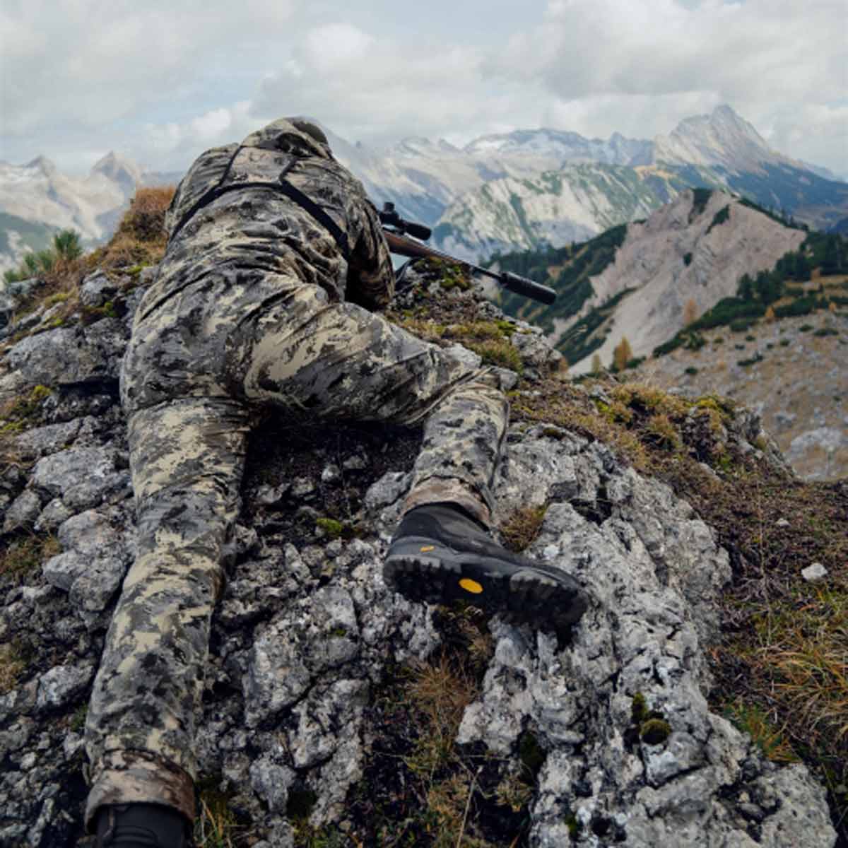 Harkila Mountain Hunter Expedition HWS Packable Trousers - camoflaged Harkila Mountain Hunter Expedition HWS Packable Trousers - camoflaged