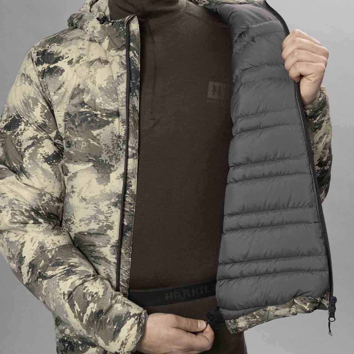 Harkila Mountain Hunter Expedition Packable Down Jacket - Inside Harkila Mountain Hunter Expedition Packable Down Jacket - Inside