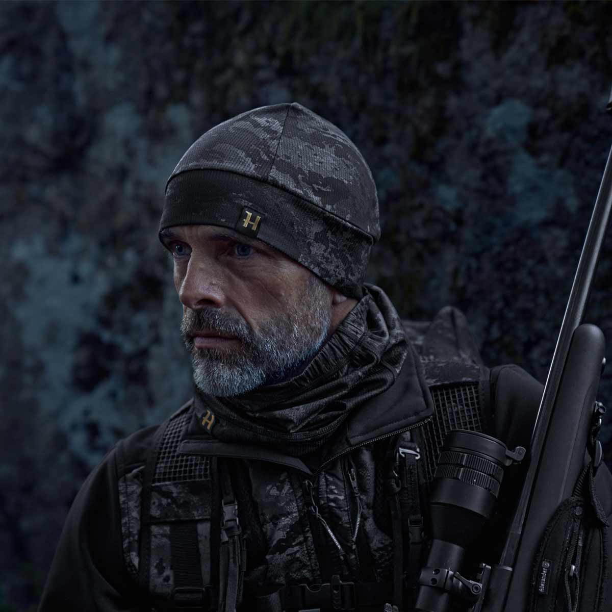 Harkila Noctyx Camo Beanie - Model Harkila Noctyx Camo Beanie - Model