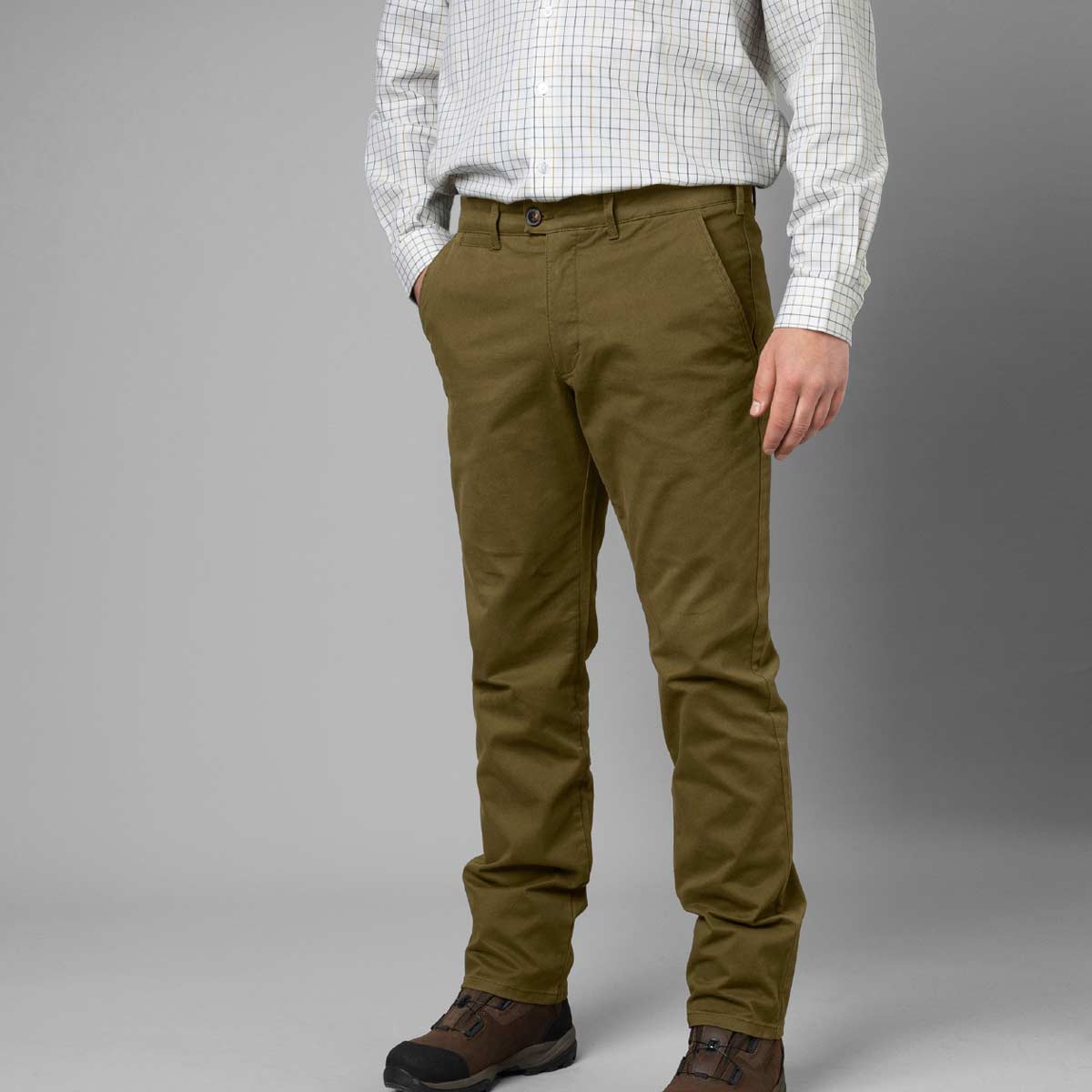 Harkila Norberg Chinos - Beech Green Harkila Norberg Chinos - Beech Green