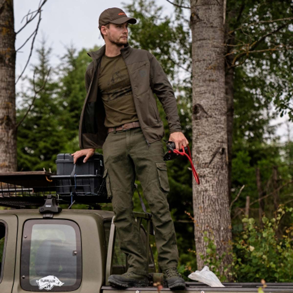 Harkila Olaf Fleece - On Model Harkila Olaf Fleece - On Model