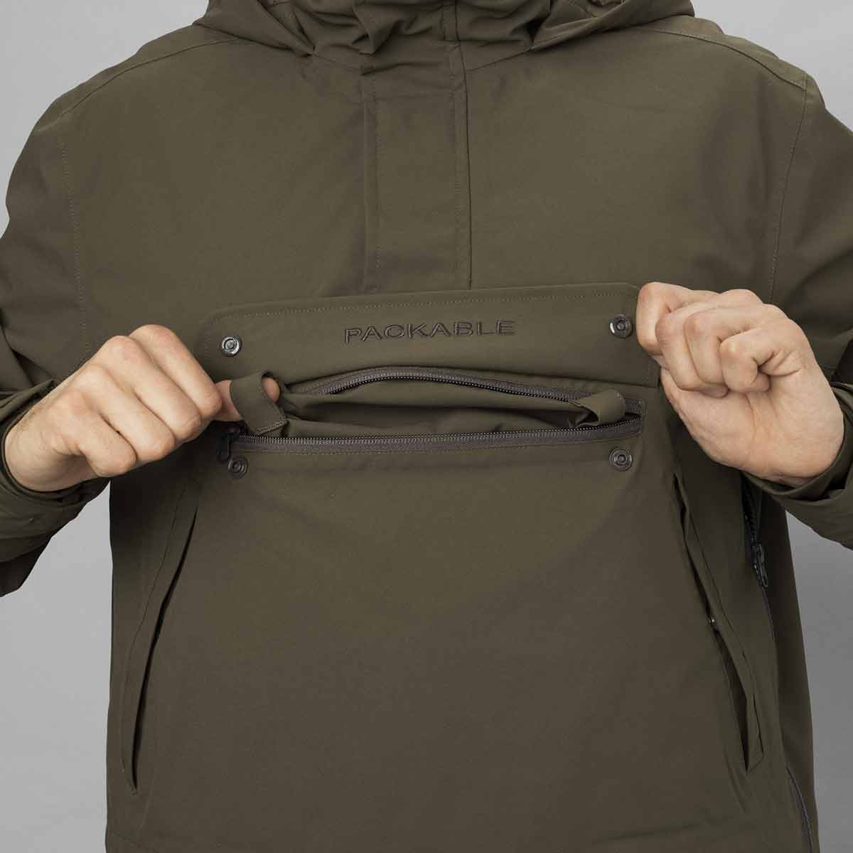 Harkila Orton Tech HWS Packable Smock - Front Pocket Harkila Orton Tech HWS Packable Smock - Front Pocket