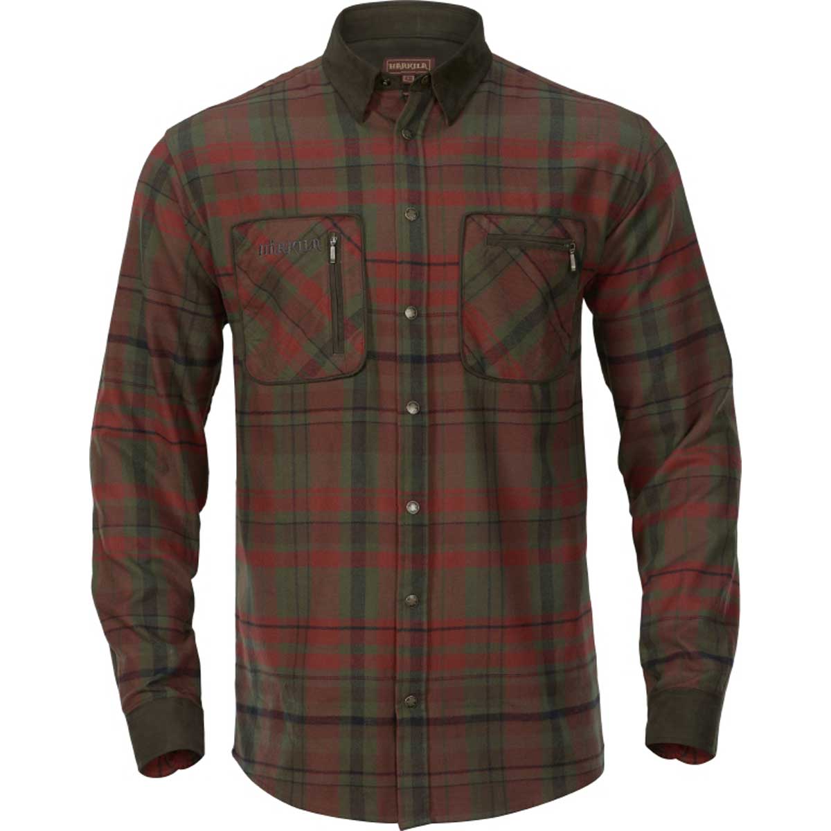 Harkila Pajala Shirt - Red Autumn Check Harkila Pajala Shirt - Red Autumn Check