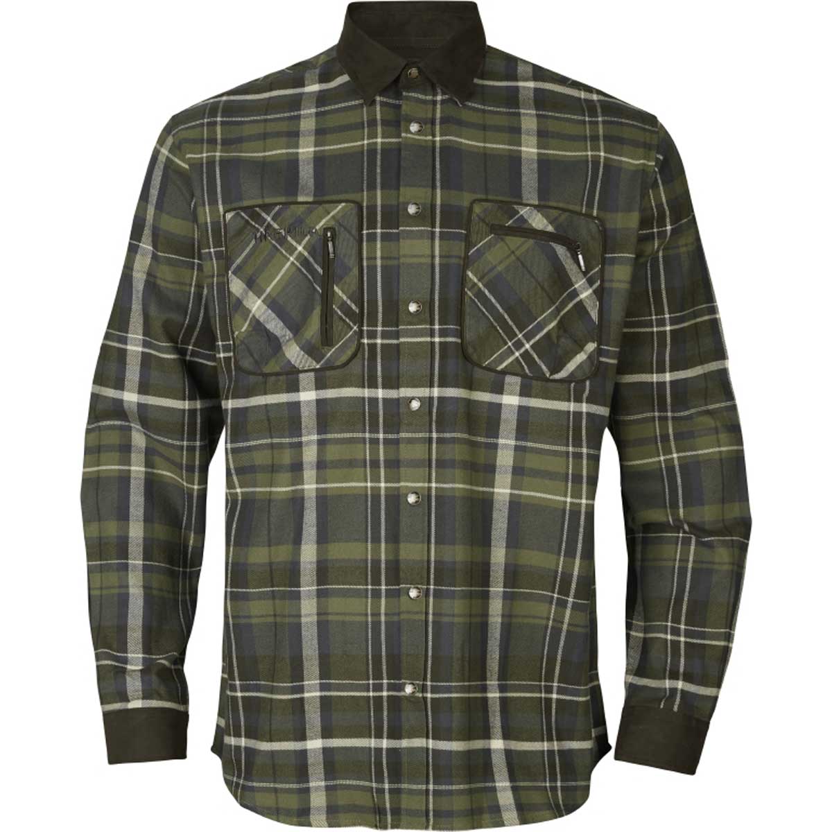 Harkila Pajala Shirt - Olive Check Harkila Pajala Shirt - Olive Check