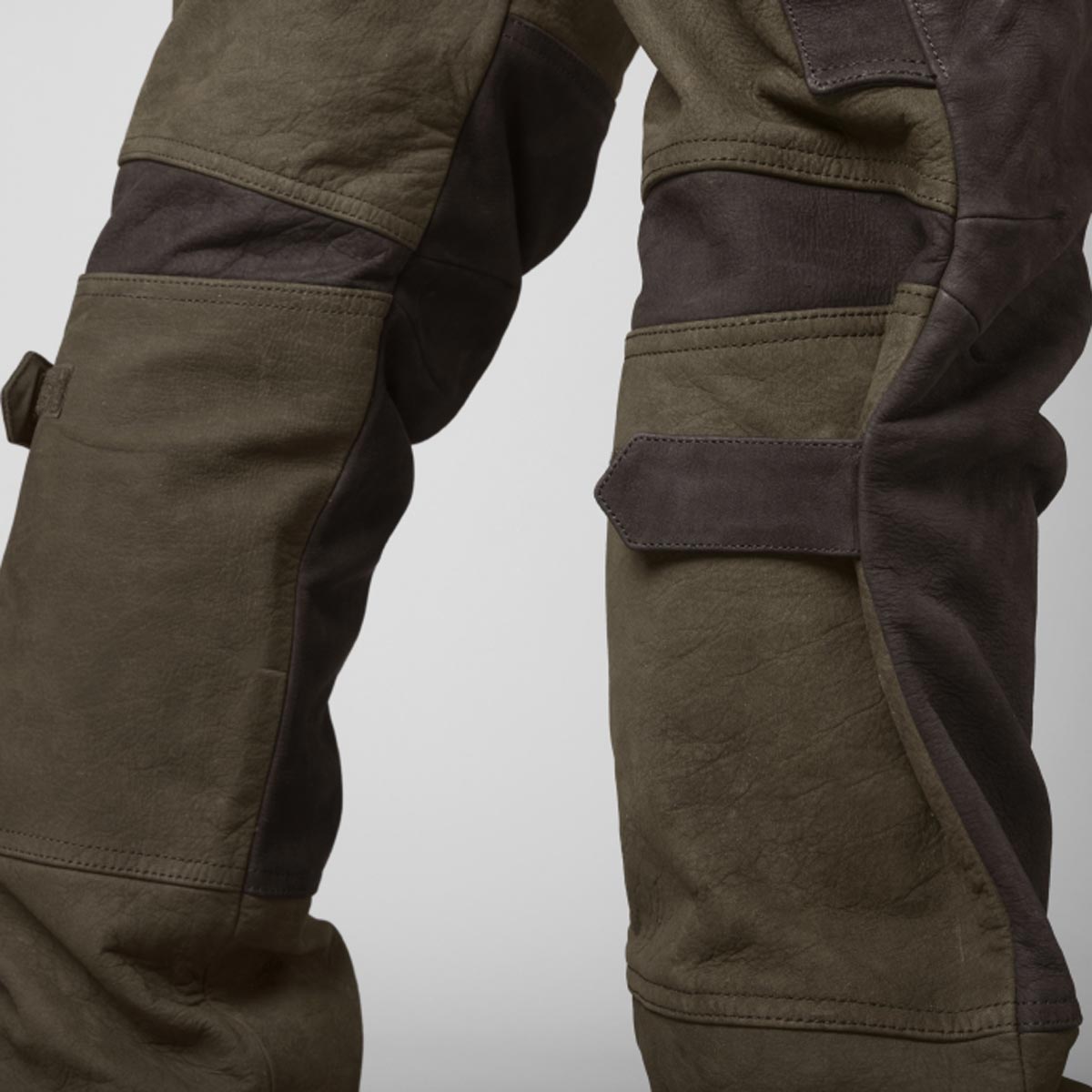 Harkila Pro Hunter Leather Trousers - Back velcro Harkila Pro Hunter Leather Trousers - Back velcro