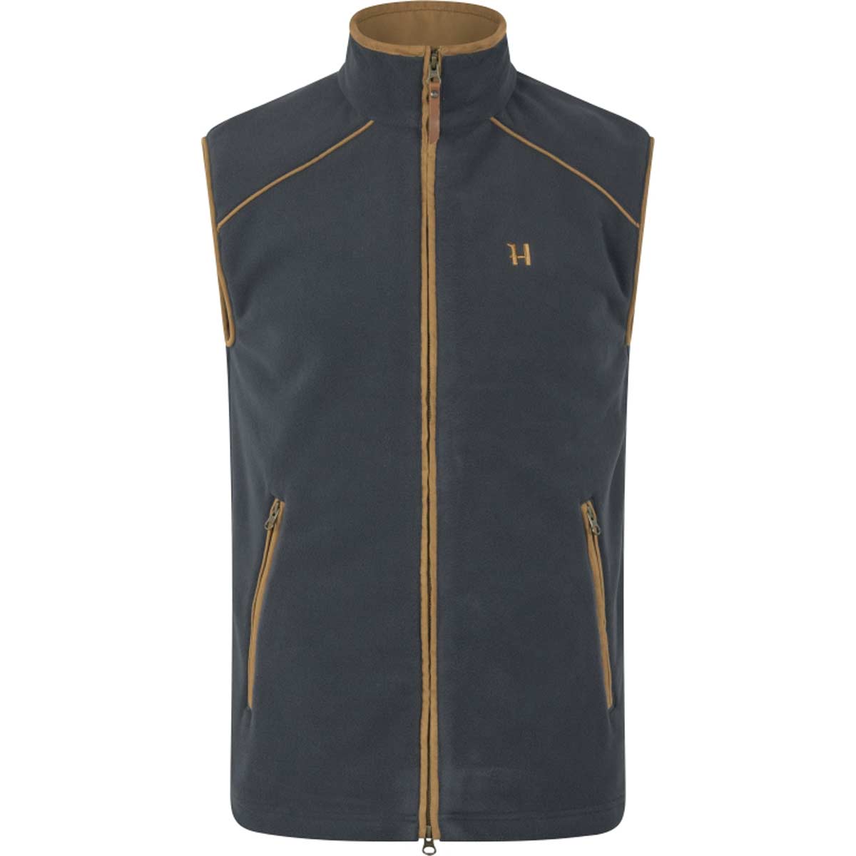Harkila Sandhem 200 Mens Fleece Waistcoat - Dark Navy Harkila Sandhem 200 Mens Fleece Waistcoat - Dark Navy