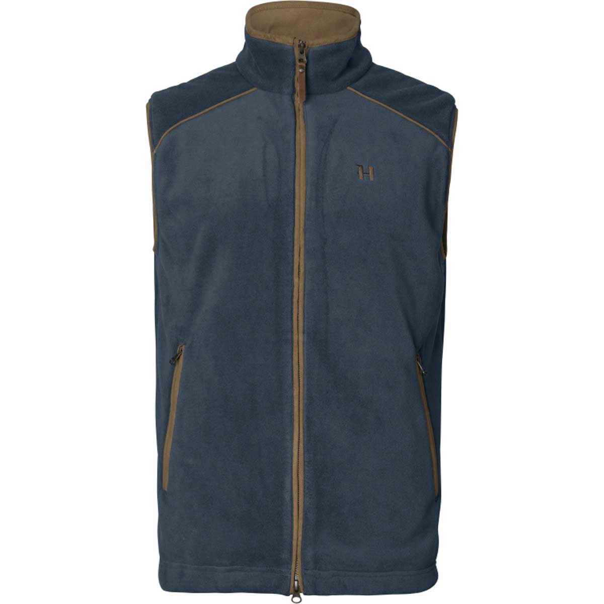 Harkila Sandhem 200 Mens Navy Fleece Waistcoat Harkila Sandhem 200 Mens Navy Fleece Waistcoat