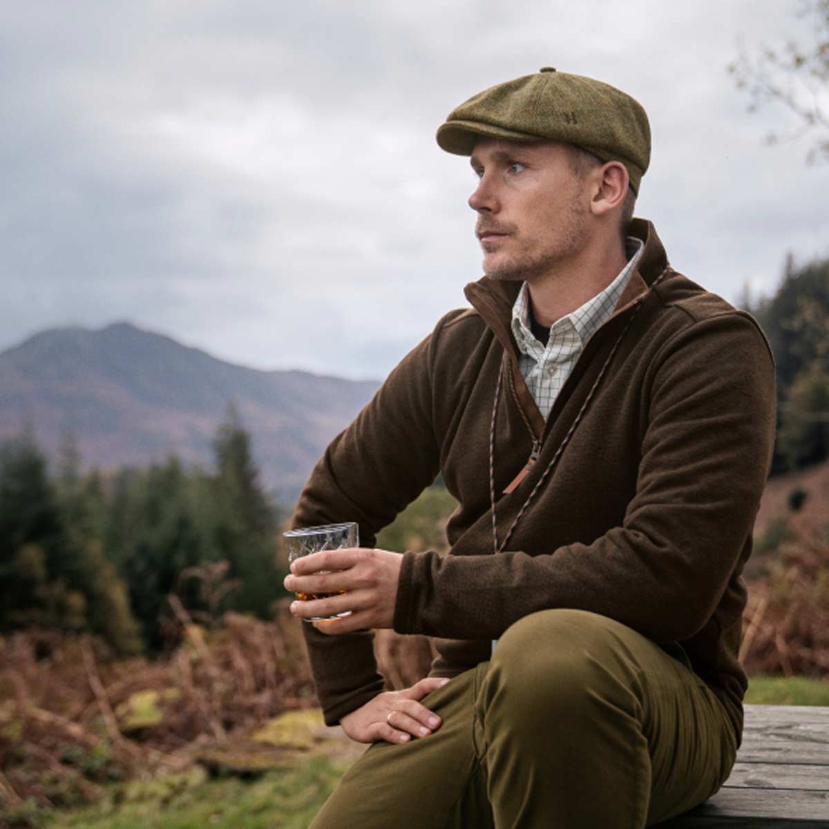 Harkila Sandhem Pro HSP Pullover - On Model Harkila Sandhem Pro HSP Pullover - On Model