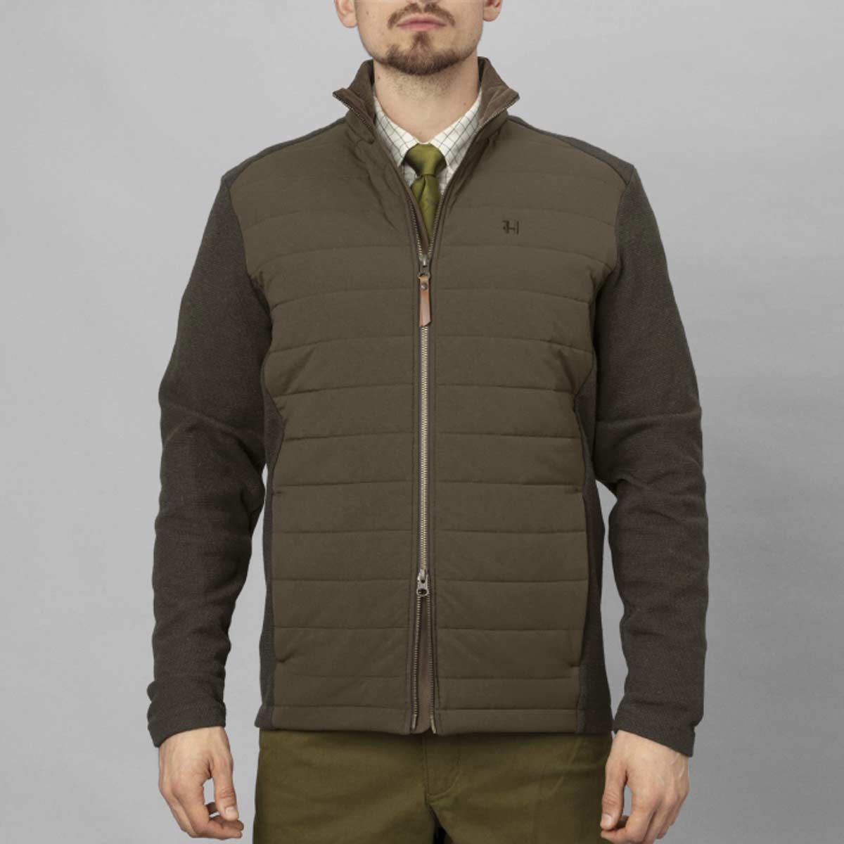 Harkila Sandhem Pro Insulated Cardigan - On Model Harkila Sandhem Pro Insulated Cardigan - On Model