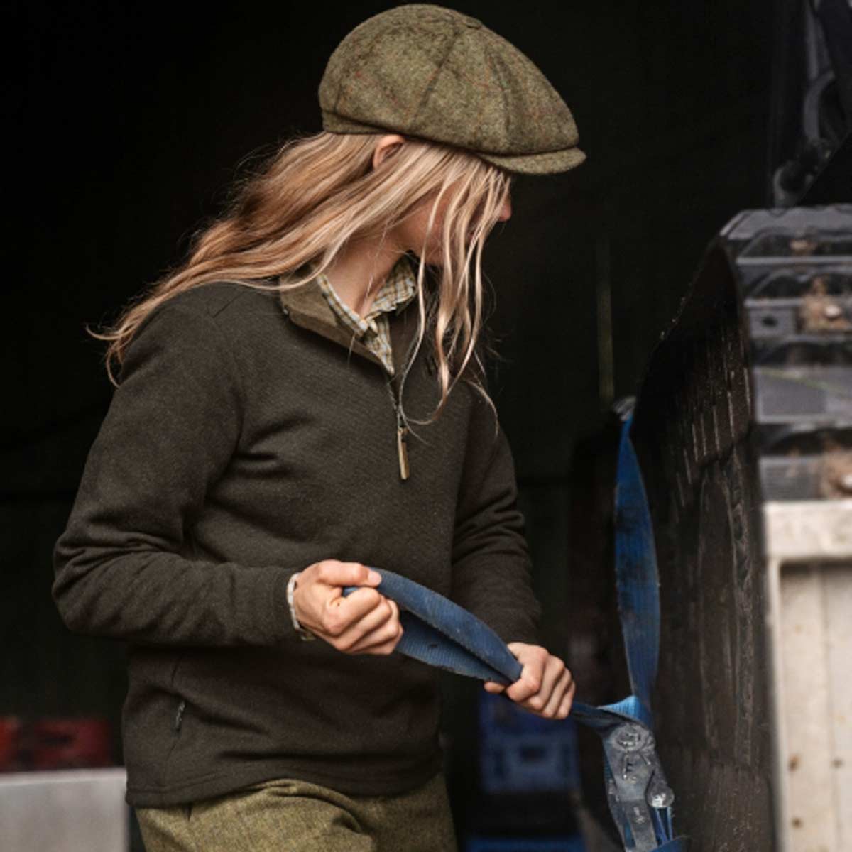 Harkila Sandhem Pro Women's HSP Pullover - On Model Harkila Sandhem Pro Women's HSP Pullover - On Model