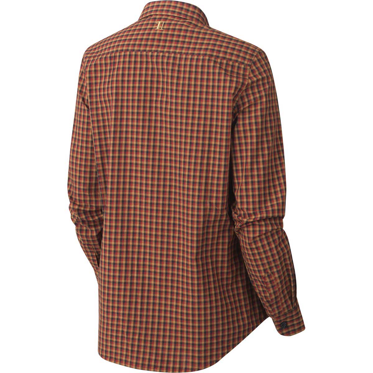 Harkila Selja Lady Check Shirt - red/black check rear Harkila Selja Lady Check Shirt - red/black check rear