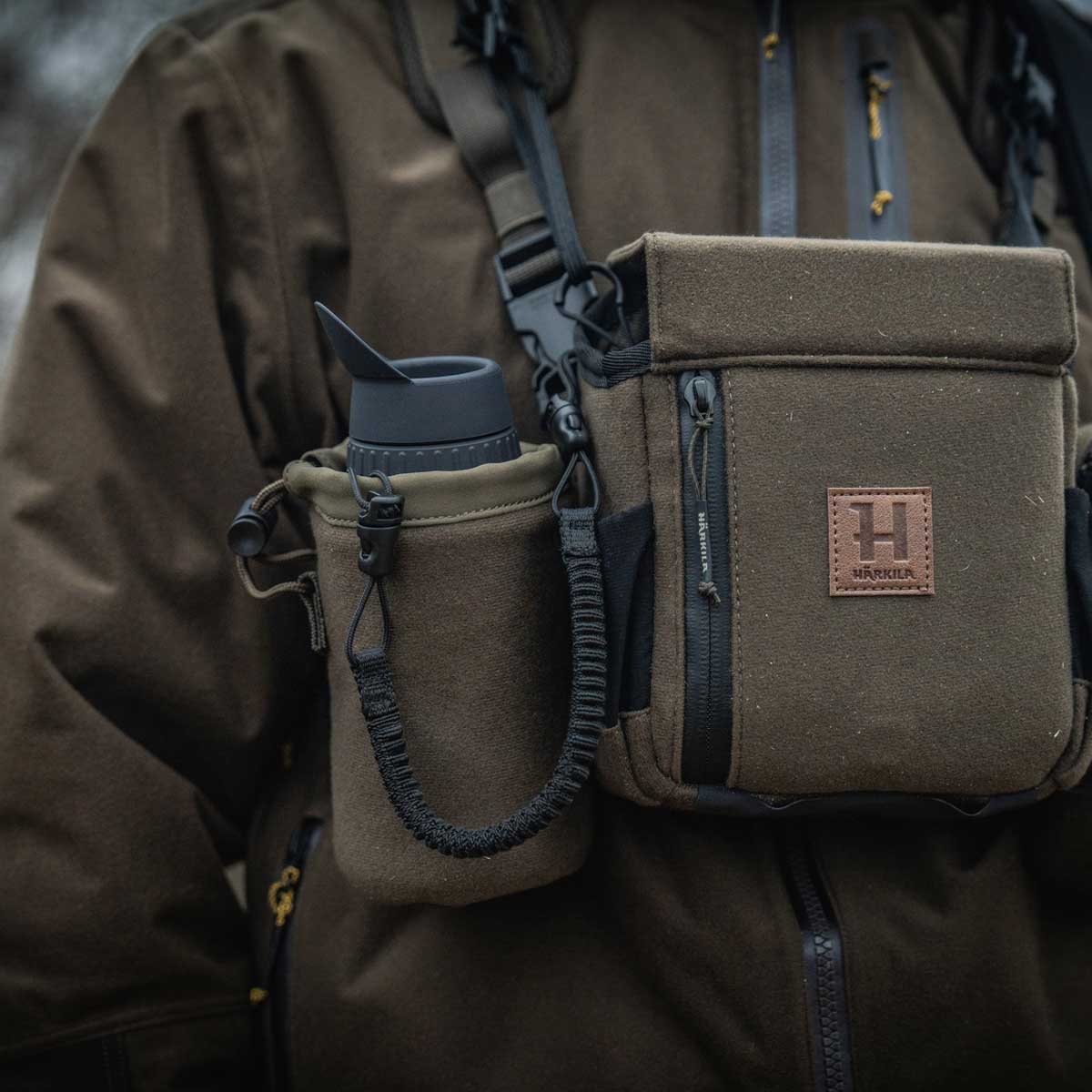 Harkila Thermal Spotter Pouch - Beside Bino Harness Harkila Thermal Spotter Pouch - Beside Bino Harness