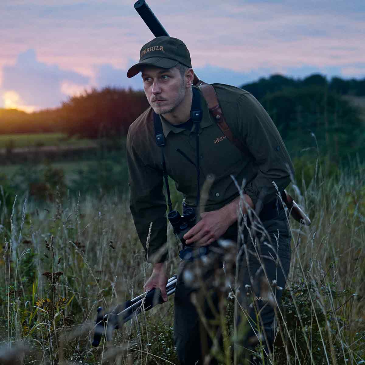 Harkila Trail L/S Shirt - On Model Harkila Trail L/S Shirt - On Model