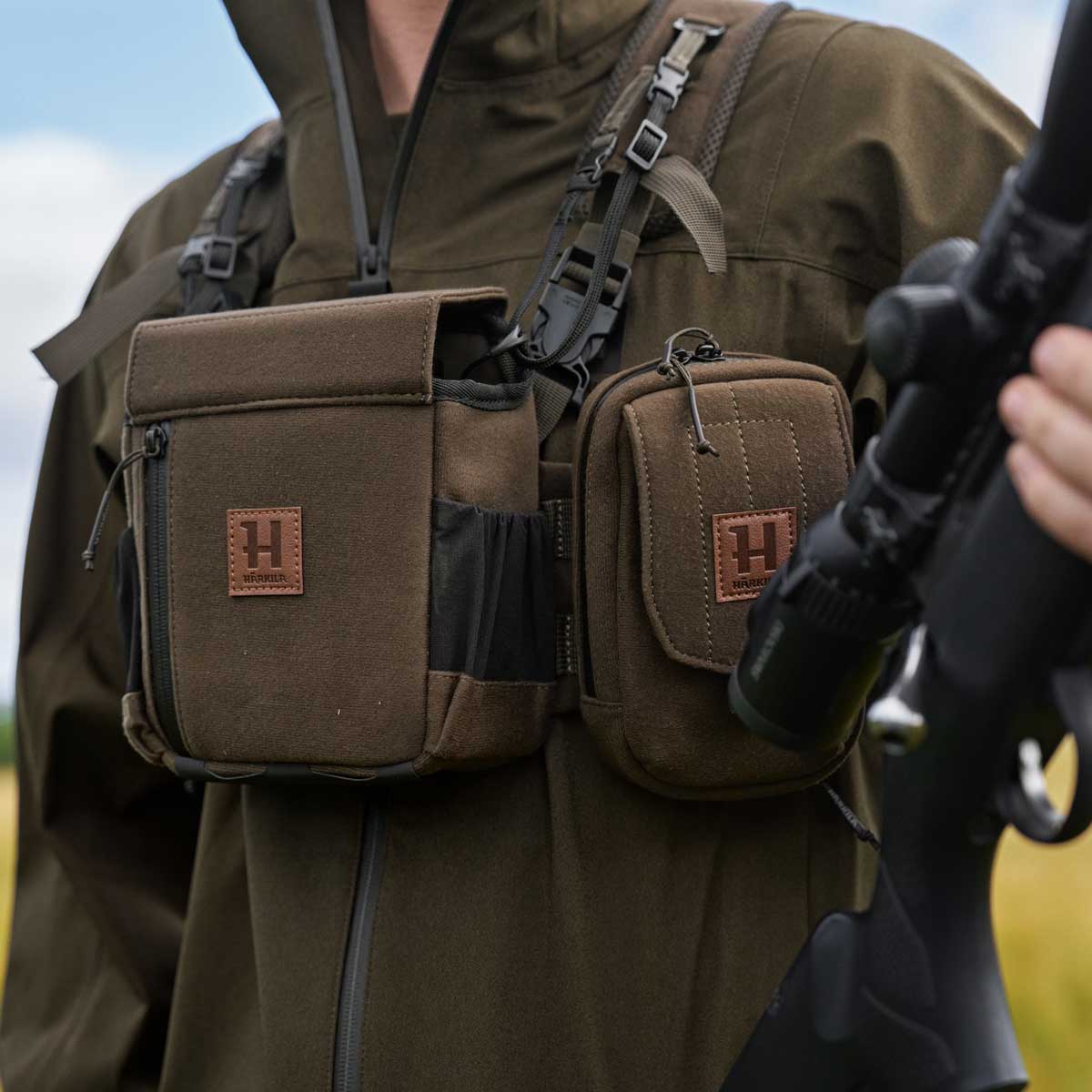 Harkila Utility Pouch - On Bino Harness Harkila Utility Pouch - On Bino Harness