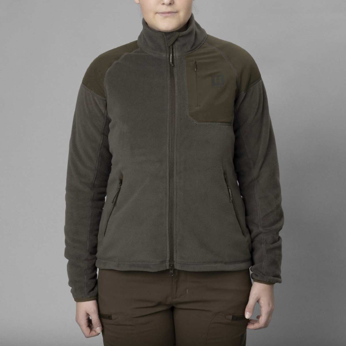 Harkila Vilja Women's Fleece Jacket - On Model Harkila Vilja Women's Fleece Jacket - On Model