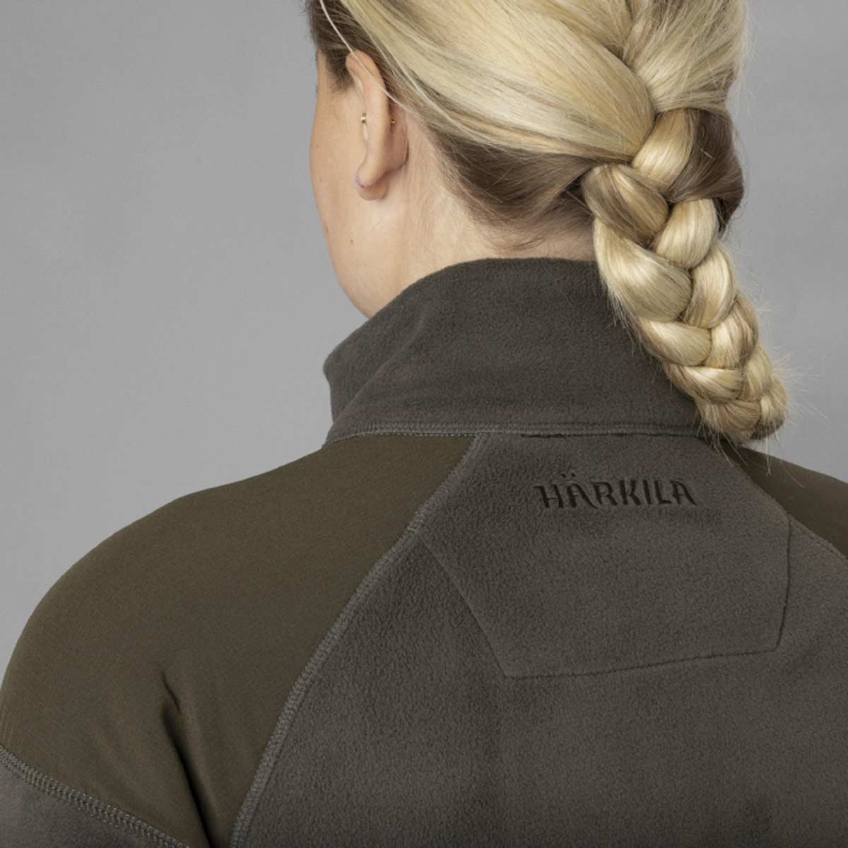 Harkila Vilja Women's Fleece Jacket - Rear Neck Detail Harkila Vilja Women's Fleece Jacket - Rear Neck Detail
