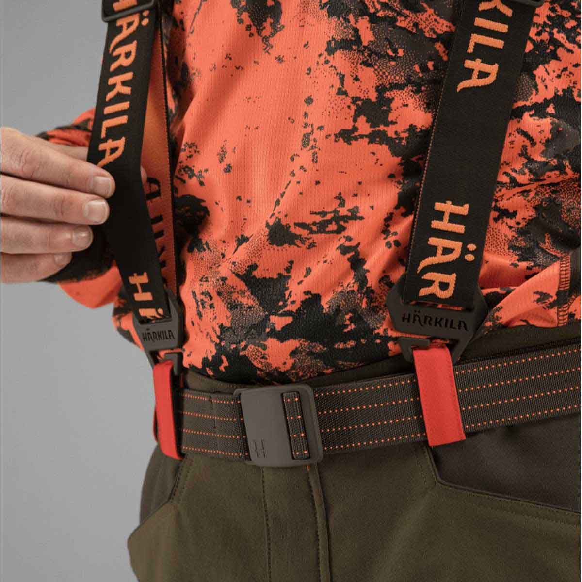 Harkila Wild Boar Pro Tech Braces - hook on Harkila Wild Boar Pro Tech Braces - hook on