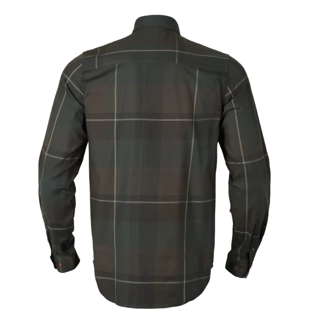 Harkila Akse Long Sleeved Shirt - Shadow Brown - Rear Harkila Akse Long Sleeved Shirt - Shadow Brown - Rear