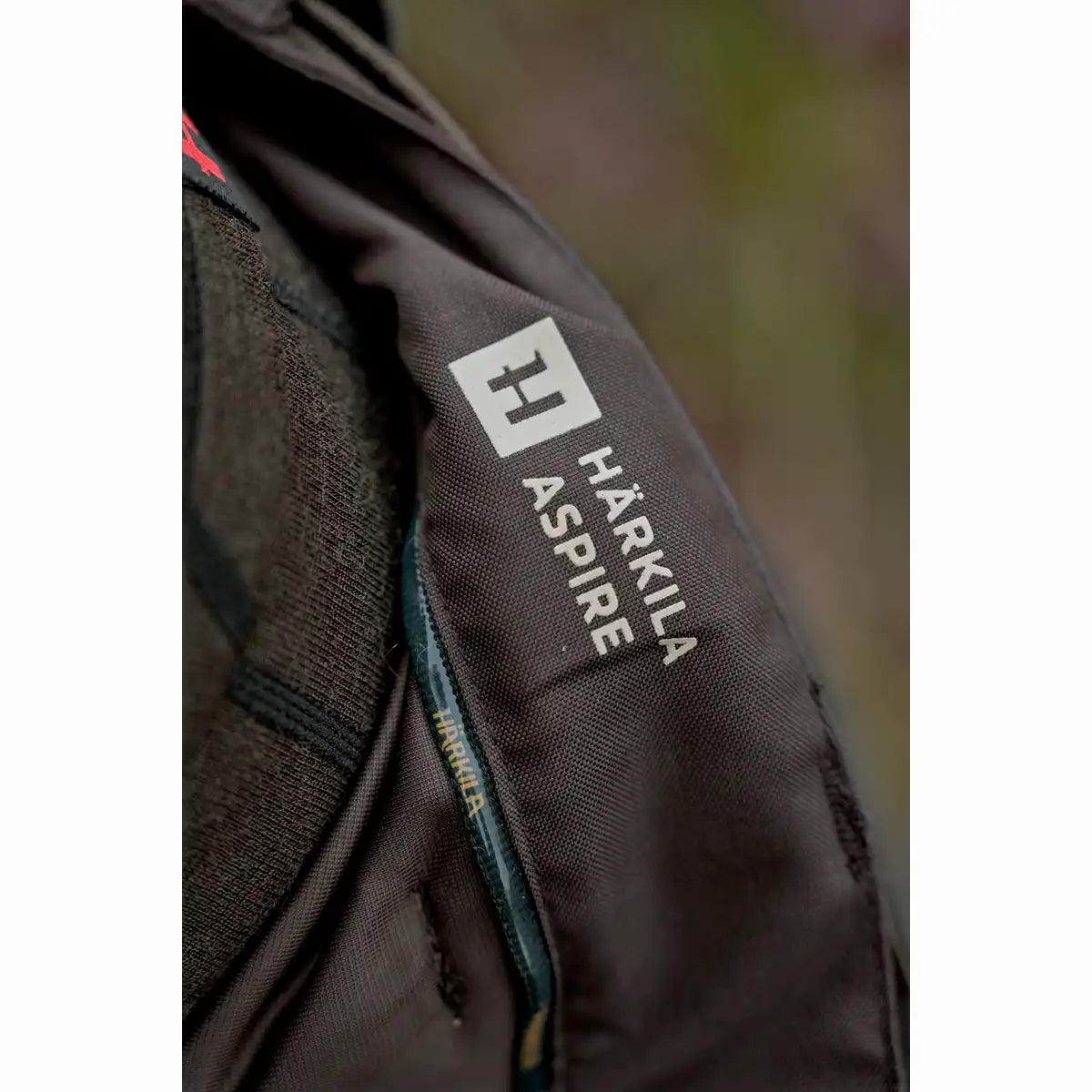 Harkila Aspire HWS Trousers - Logo Close Up Harkila Aspire HWS Trousers - Logo Close Up