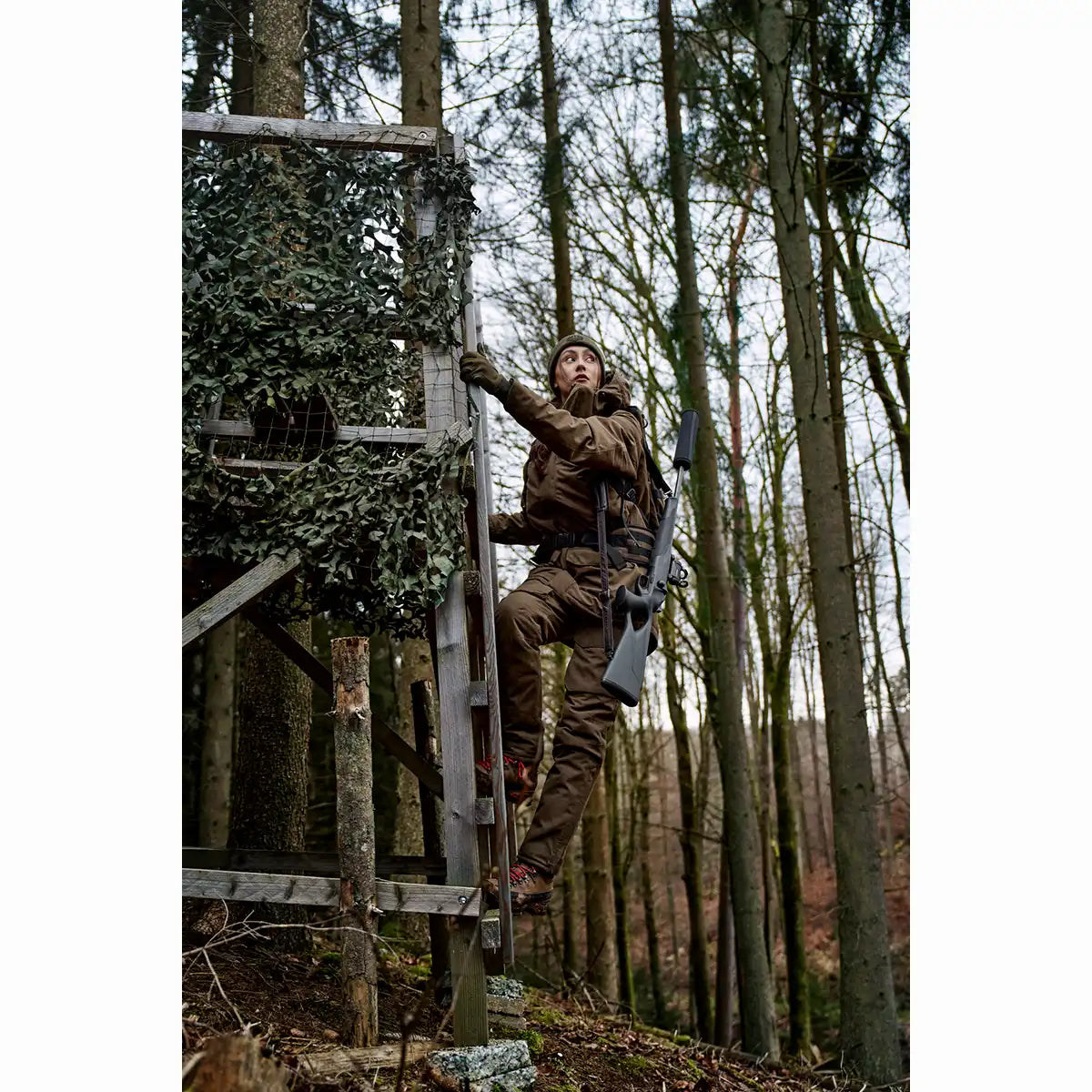 Harkila Driven Hunt Women's HWS Insulated Jacket - Worn By Model Harkila Driven Hunt Women's HWS Insulated Jacket - Worn By Model