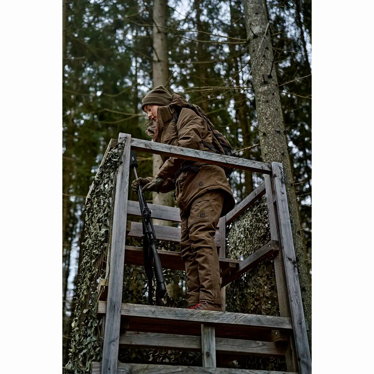 Harkila Driven Hunt Women's HWS Insulated Trousers - Worn By Model Harkila Driven Hunt Women's HWS Insulated Trousers - Worn By Model