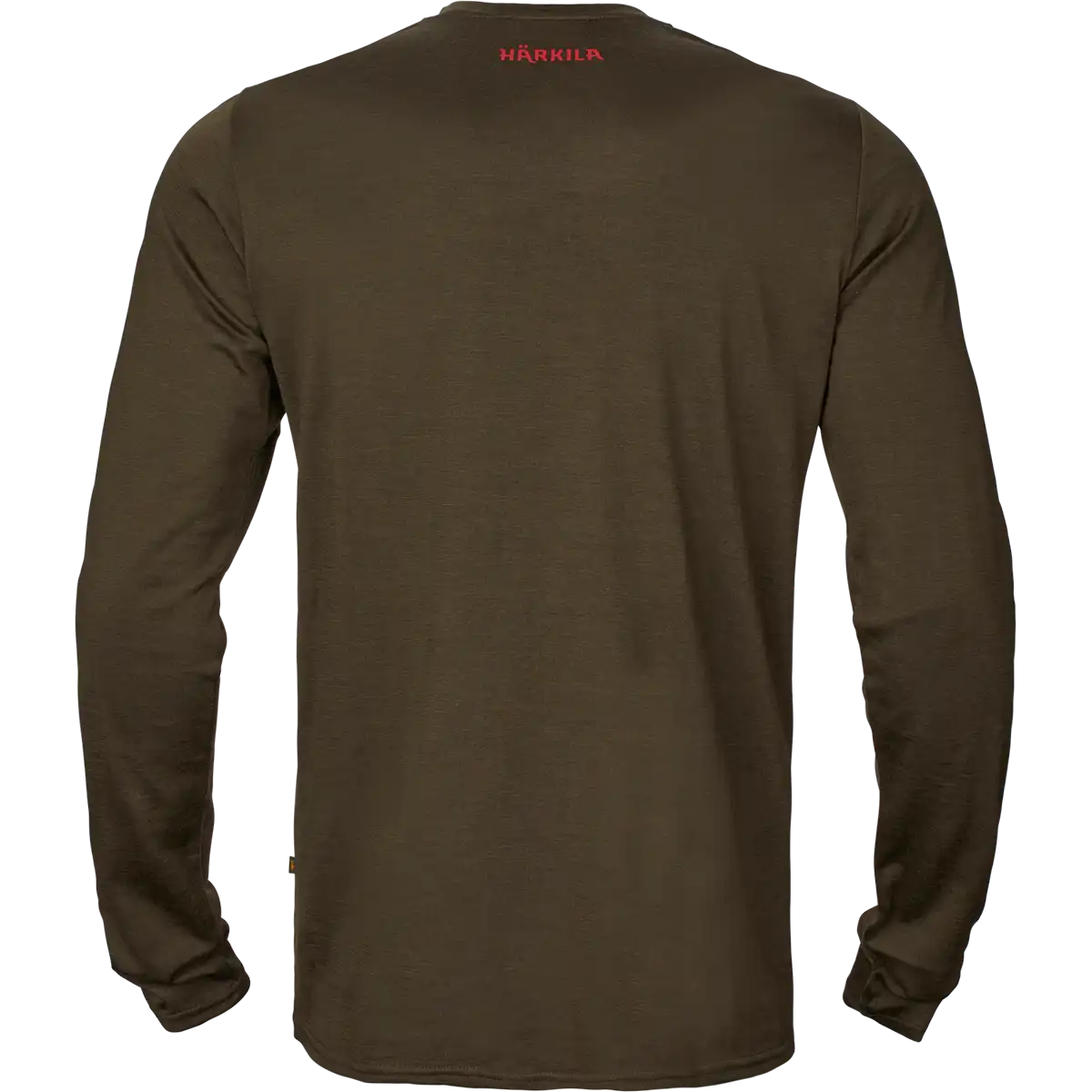 Harkila Game Long Sleeved T-Shirt - Willow Green Moose - Rear Harkila Game Long Sleeved T-Shirt - Willow Green Moose - Rear