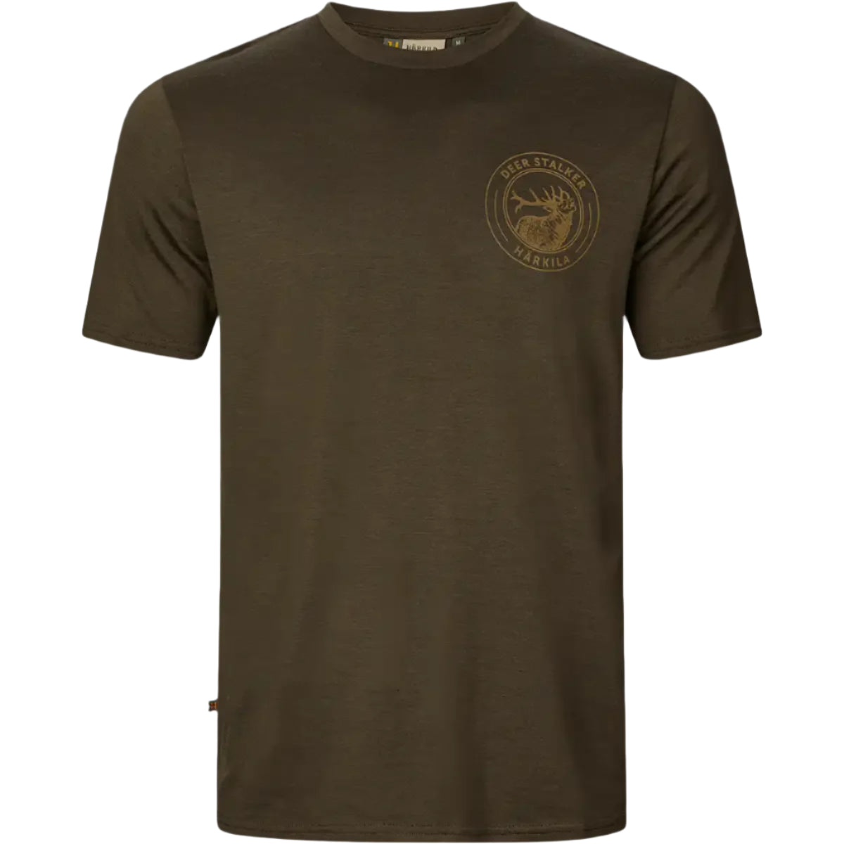 Harkila Game S/S T-Shirt - Willow Green Stag - Front Harkila Game S/S T-Shirt - Willow Green Stag - Front