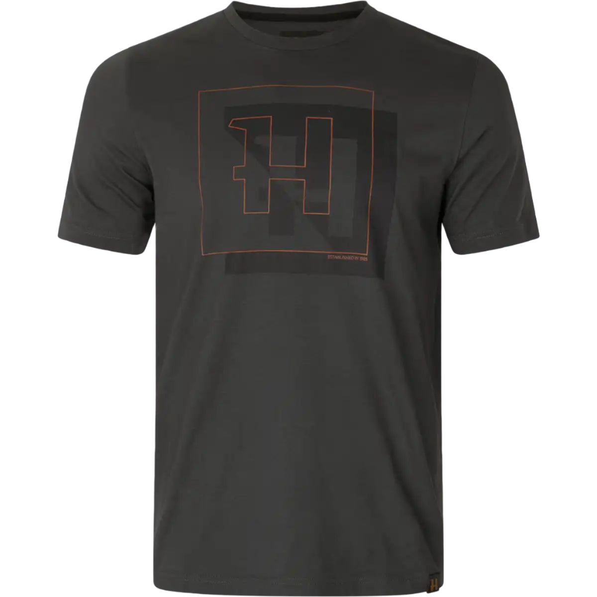 Harkila H-Logo S/S T-Shirt - Phantom - Front Harkila H-Logo S/S T-Shirt - Phantom - Front
