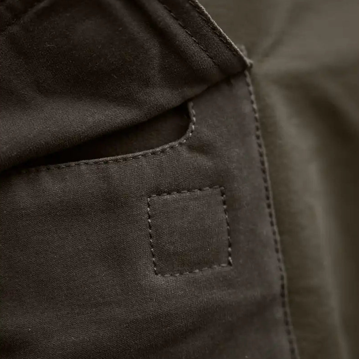 Harkila Hill Trousers - Pocket Closure Close Up Harkila Hill Trousers - Pocket Closure Close Up