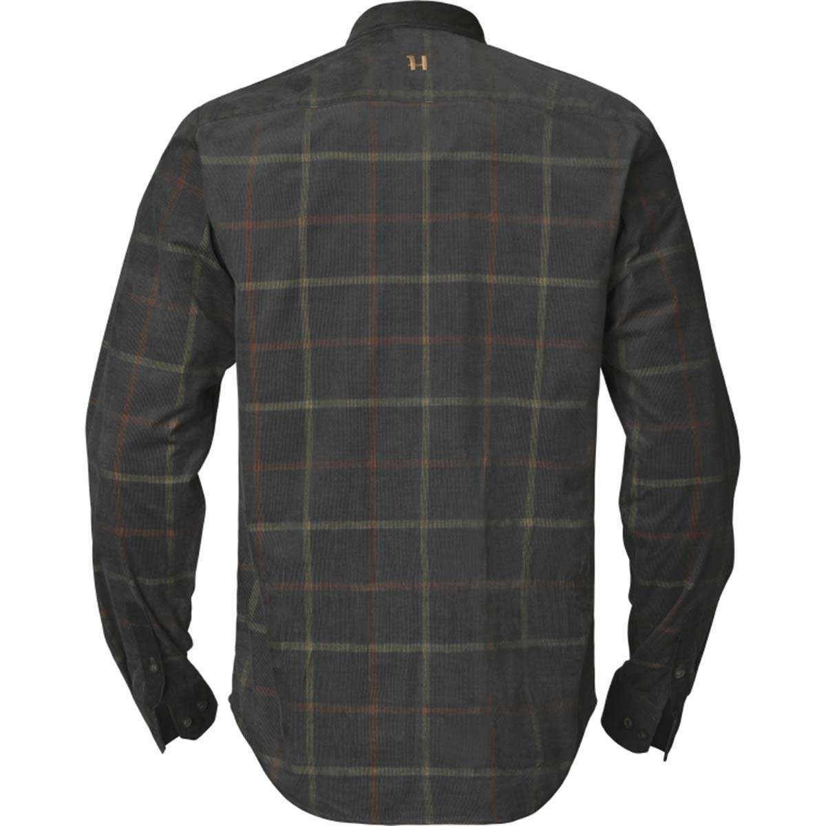 Harkila Kaldfjord Corduroy Check Shirt - phantom rear Harkila Kaldfjord Corduroy Check Shirt - phantom rear
