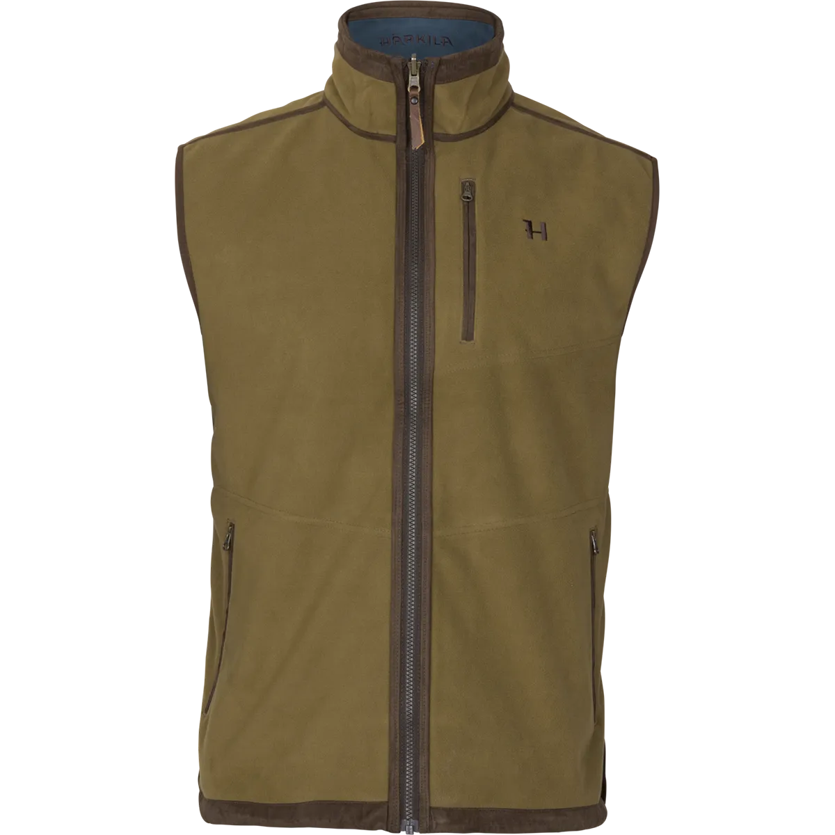 Harkila Kamko Estate WSP Reversible Waistcoat - Dark Olive - Front Harkila Kamko Estate WSP Reversible Waistcoat - Dark Olive - Front