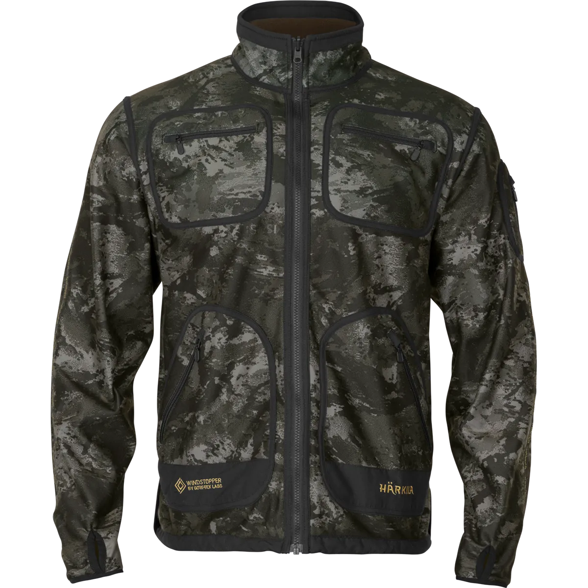 Harkila Kamko Noctyx WSP Reversible Fleece Jacket - Front Harkila Kamko Noctyx WSP Reversible Fleece Jacket - Front