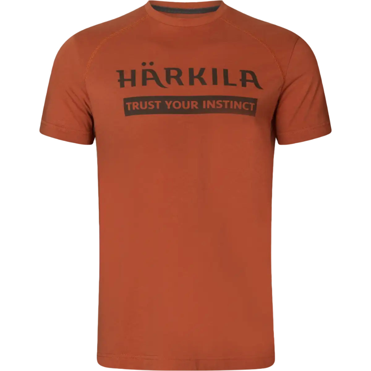 Harkila Logo S/S T-Shirt - Arabian Spice - Front Harkila Logo S/S T-Shirt - Arabian Spice - Front