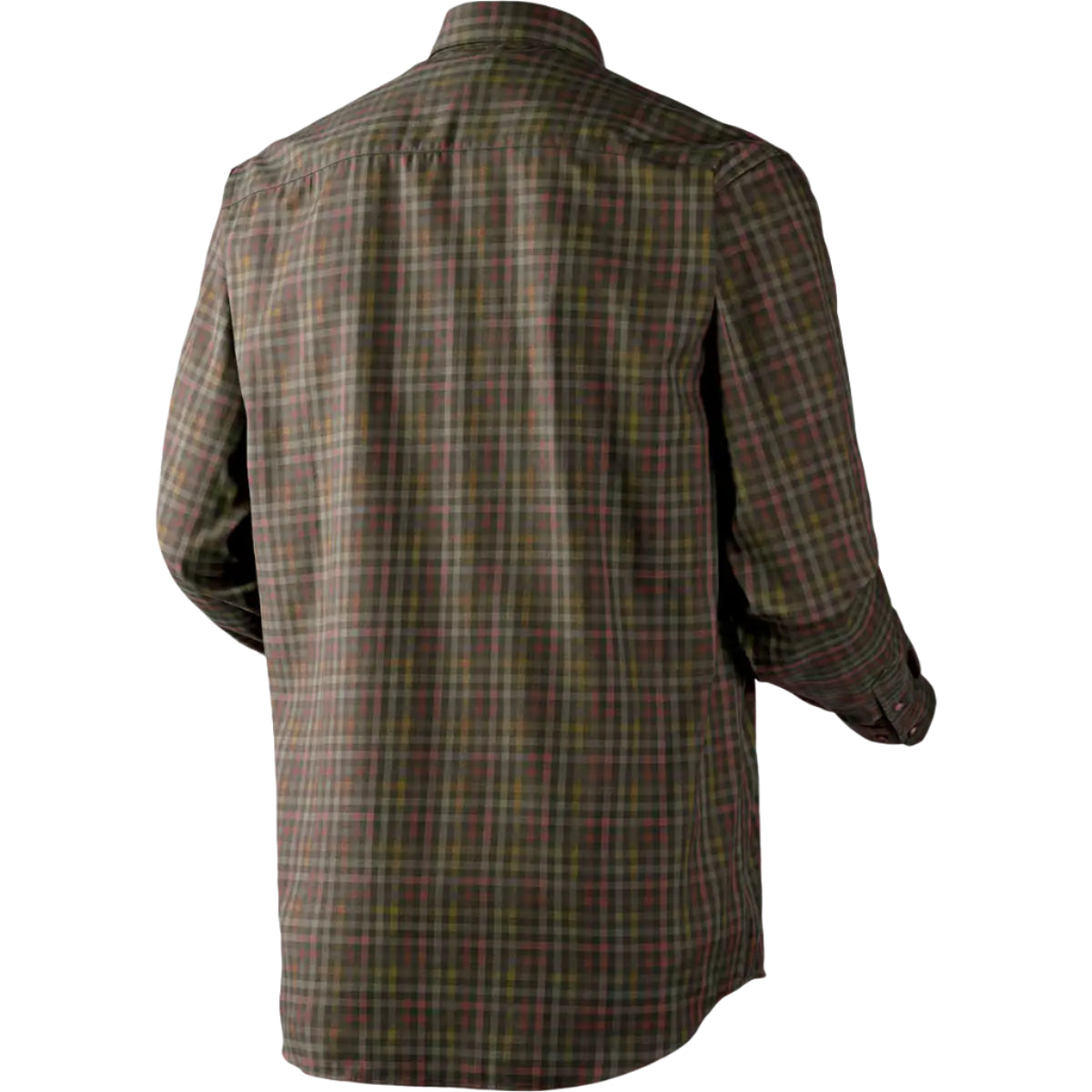 Harkila Milford Shirt - Beech Green Check - Rear Harkila Milford Shirt - Beech Green Check - Rear