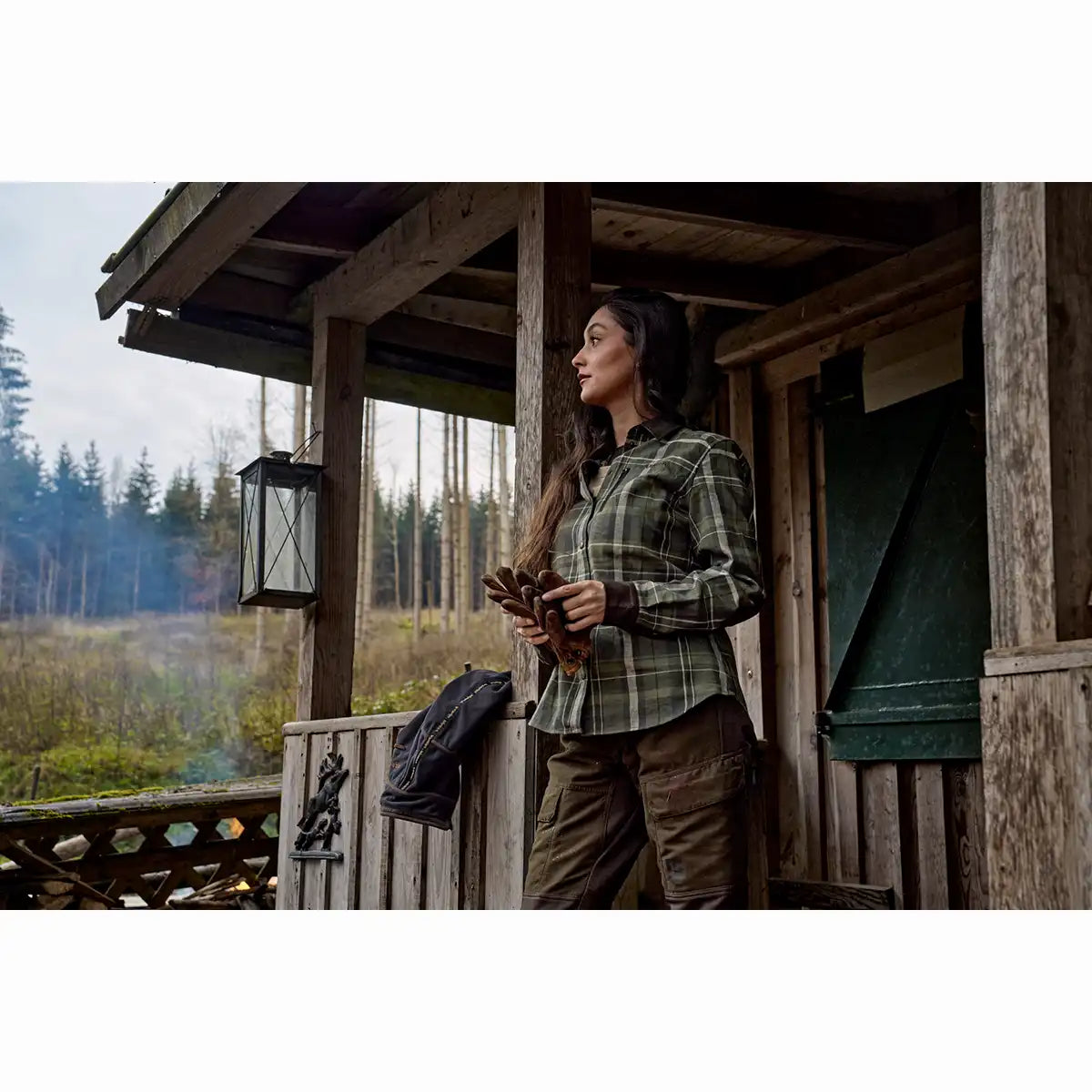 Harkila Pajala Women's Long Sleeved Shirt - Worn By Model Harkila Pajala Women's Long Sleeved Shirt - Worn By Model