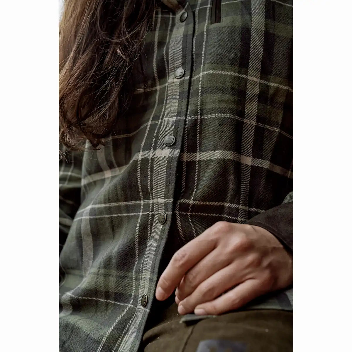 Harkila Pajala Women's Long Sleeved Shirt - Button Detail Harkila Pajala Women's Long Sleeved Shirt - Button Detail