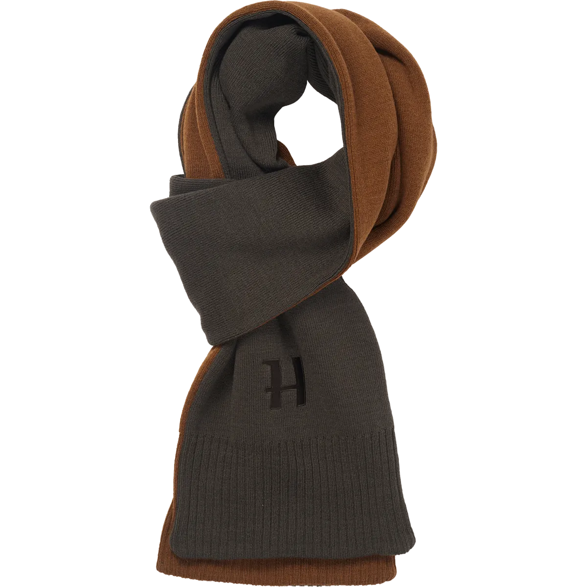 Harkila Reversible Scarf - Shadow Brown/Rustique Clay Harkila Reversible Scarf - Shadow Brown/Rustique Clay
